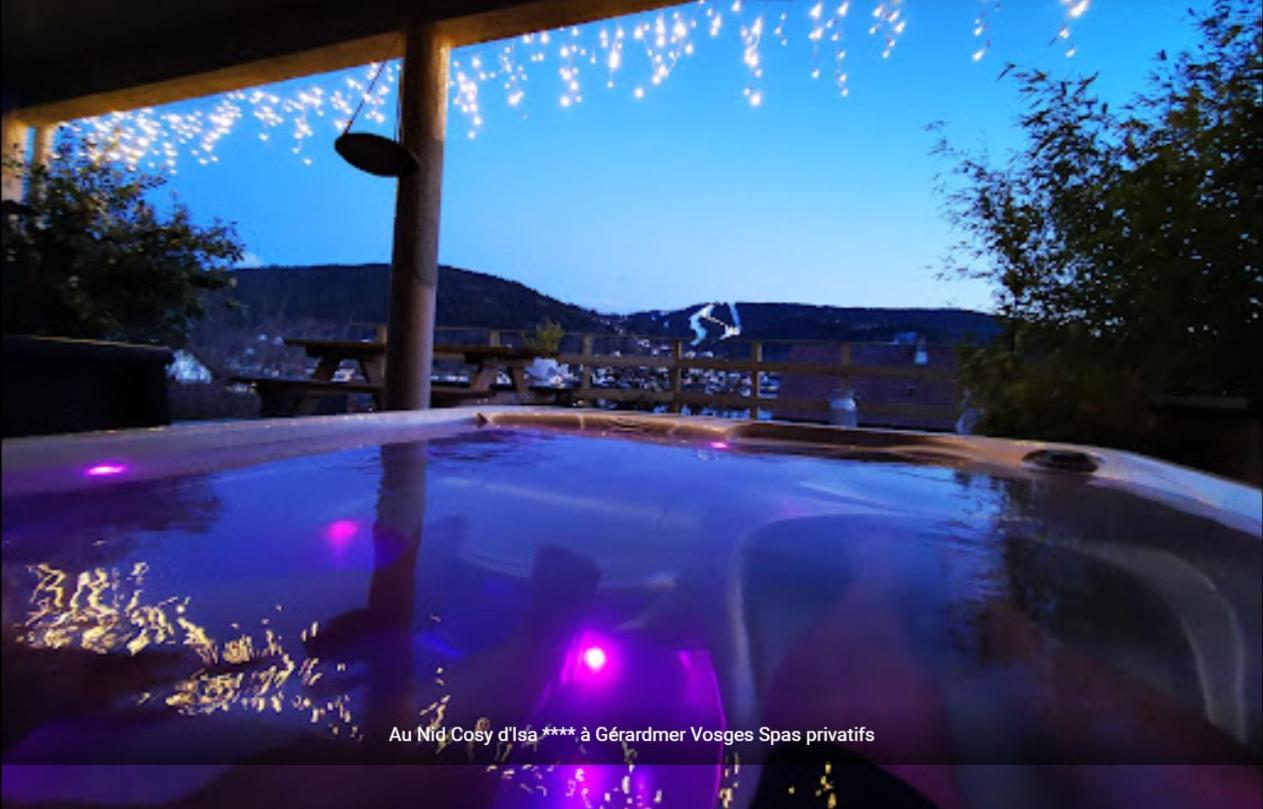 Au Nid Cosy D'Isa A Gerardmer Vosges - Spas Privatifs Luaran gambar